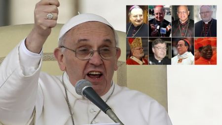 Francisco nombró ocho cardenales para restructurar la curia y se reunirán en octubre próximo